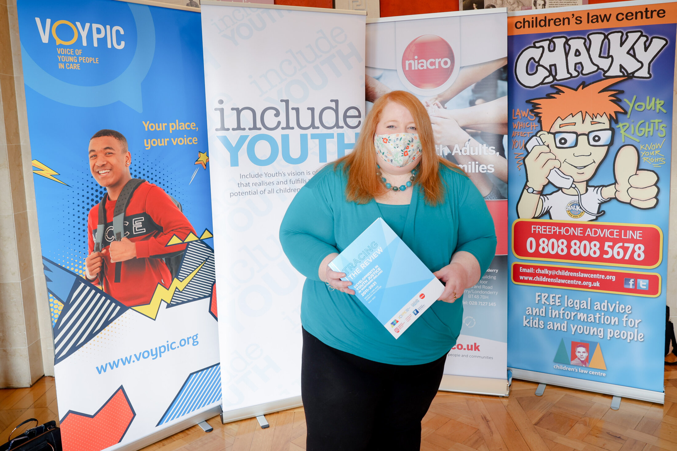 Justice Minister, Naomi Long MLA with the report