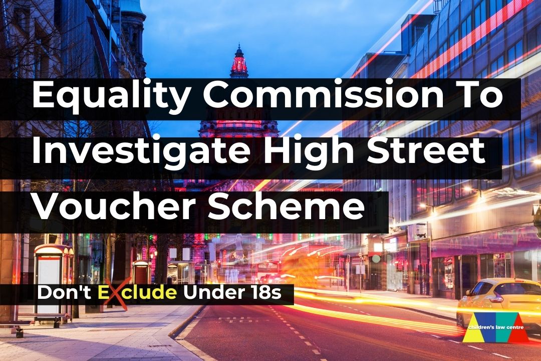 Equality Commission To Investigate High Street Voucher Scheme