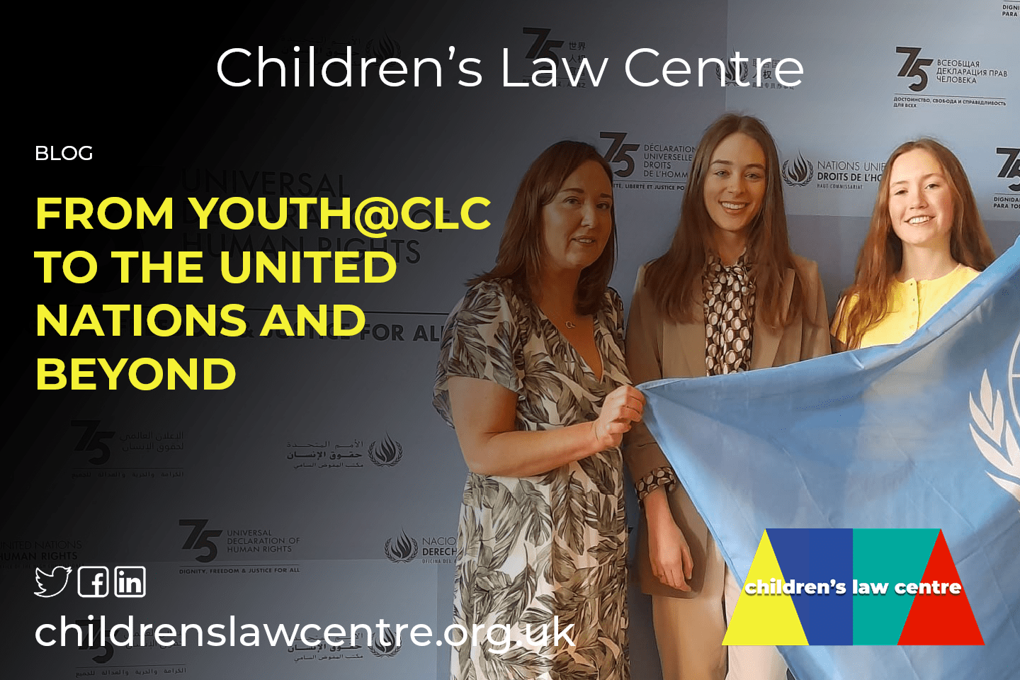 Blog: From Youth@CLC to the UN and Beyond