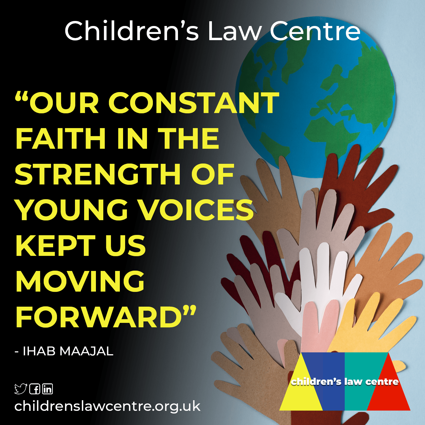 Blog: Let Our Voices Be Heard As A Ray Of Hope – Children's Law Centre