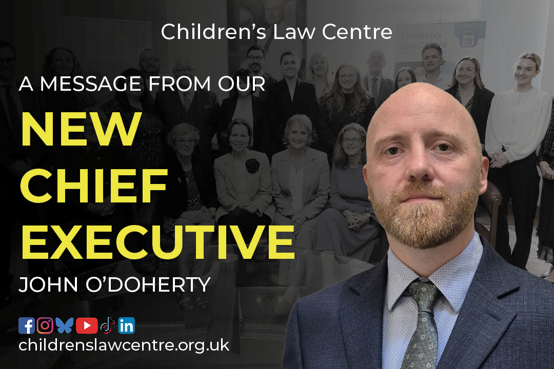 A Message from Our New Chief Executive